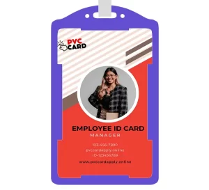 employee Id PVC card
